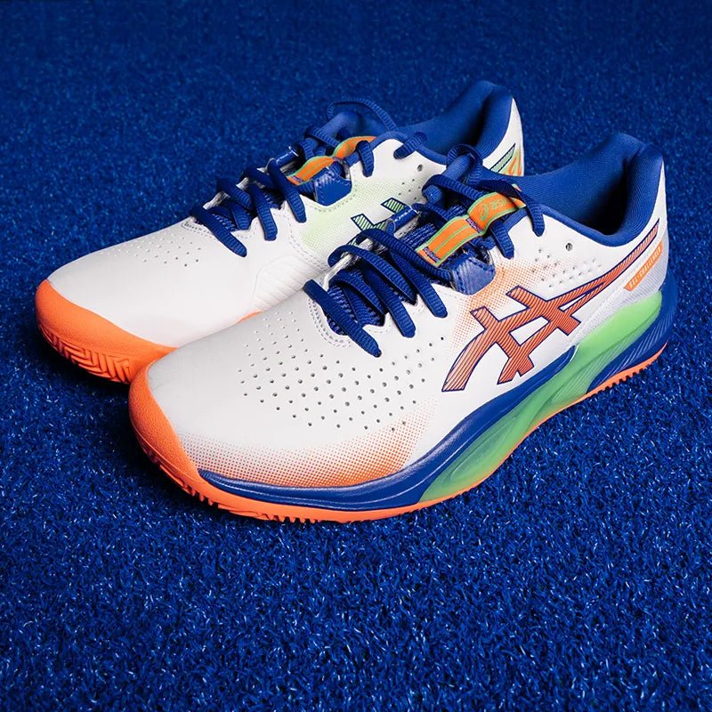 Padel Shoes Asics Gel-Challenger 15 Padel White/Vivid Coral 2025 - Kings Dr