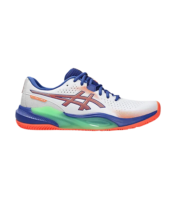 Padel Shoes Asics Gel-Challenger 15 Padel White/Vivid Coral 2025 - Kings Dr
