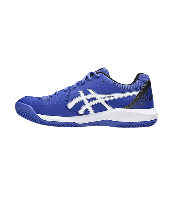 Padel Shoes Asics Gel-Dedicate 8 Clay Dark Cobalt/White 2025 - Kings Dr
