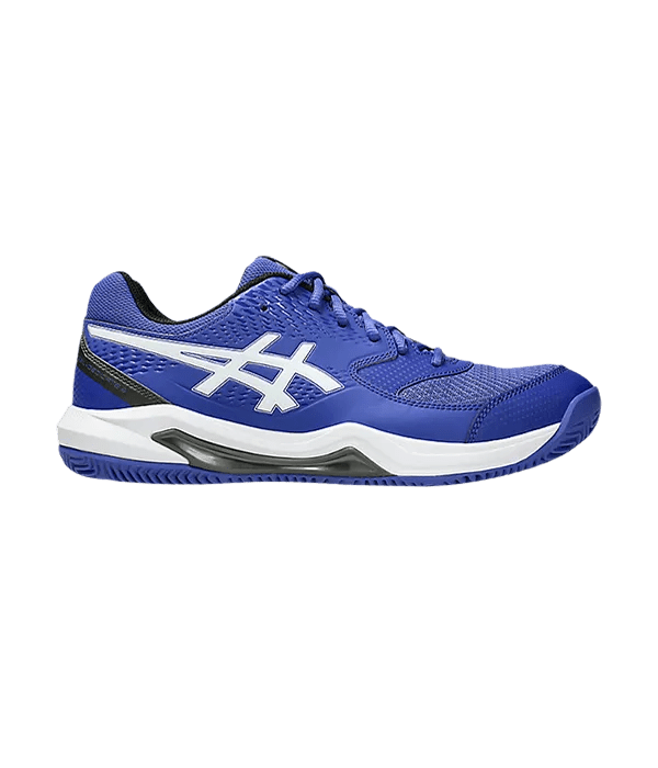 Padel Shoes Asics Gel-Dedicate 8 Clay Dark Cobalt/White 2025 - Kings Dr