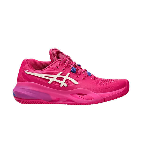 Padel Shoes Asics Gel-Resolution X Clay Bright Rose/Cream Mujer 2025 - Kings Dr