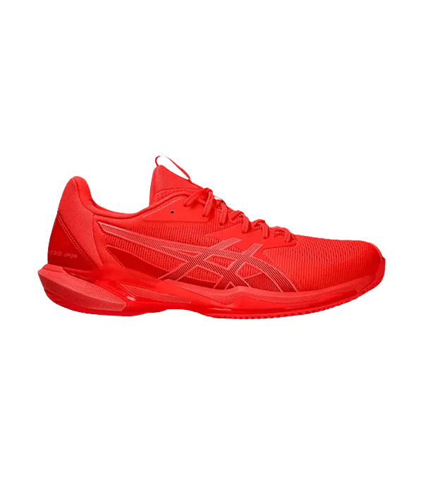 Padel Shoes Asics Solution Speed FF 3 Clay Flash Red/Blazing Coral 2025 - Kings Dr