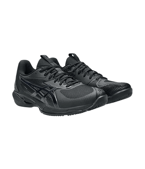 Padel Shoes Asics Solution Speed FF 3 Clay Night Energy Black/Prism Blue 2025 - Kings Dr