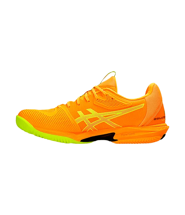 Padel Shoes Asics Solution Speed FF 3 Padel Satadium Orange/Safety Yellow - Kings Dr