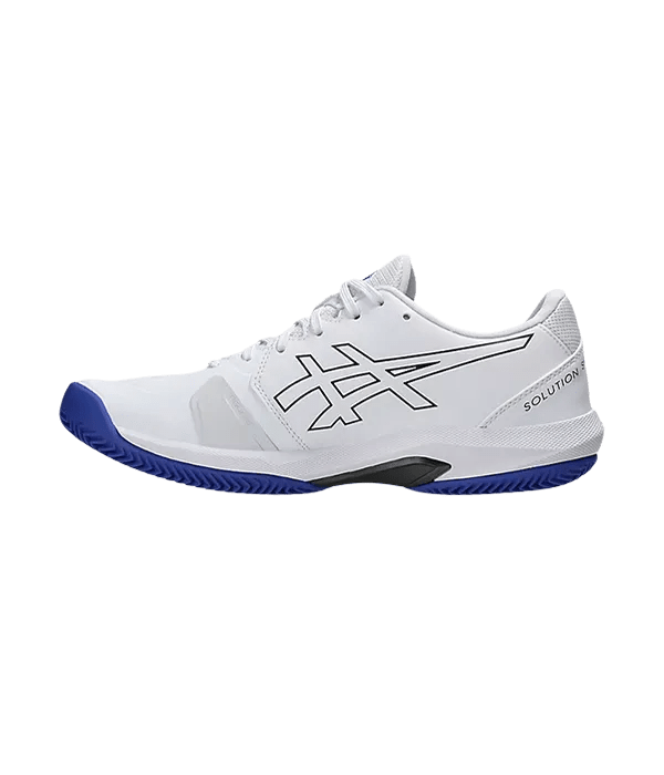 Padel Shoes Asics Solution Swift FF 2 Clay White/Dark Cobalt 2025 - Kings Dr