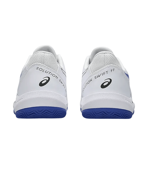 Padel Shoes Asics Solution Swift FF 2 Clay White/Dark Cobalt 2025 - Kings Dr