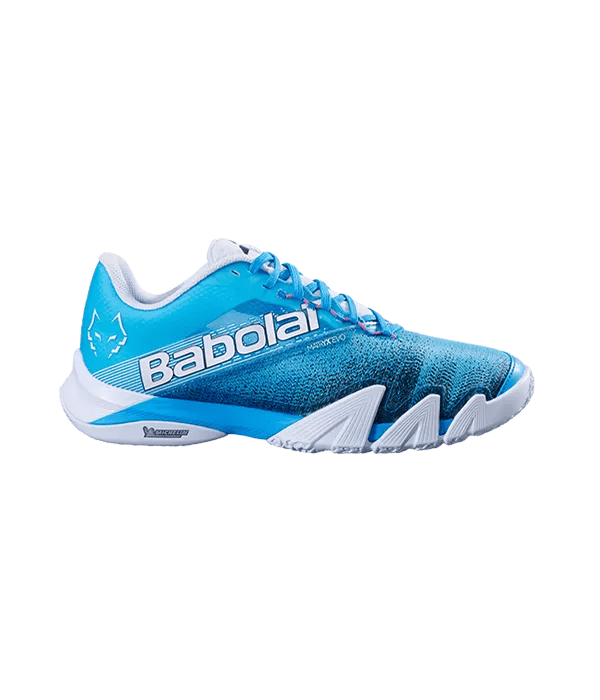 Padel Shoes Babolat Jet Premura 2 Cyan Blue/White 2025 J. Lebrón - Kings Dr