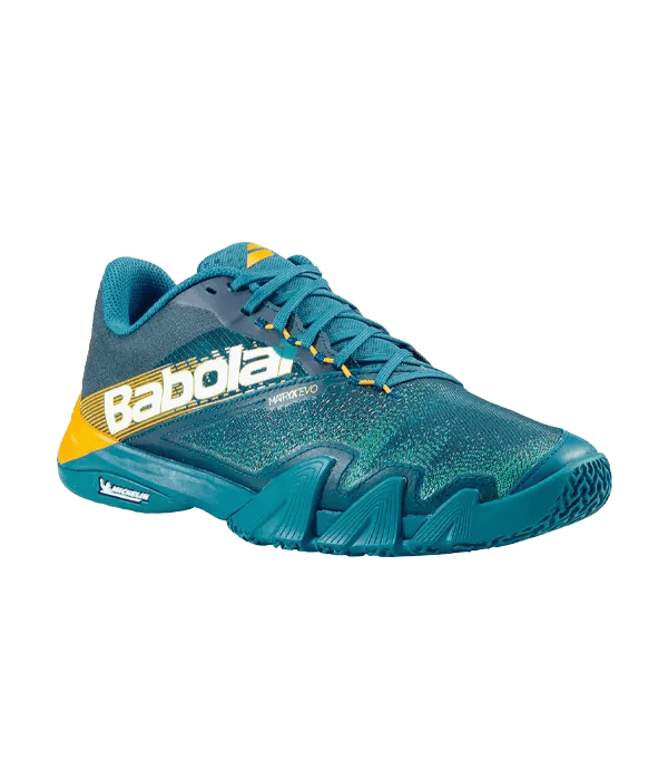 Padel Shoes Babolat Jet Premura 2 Deep Lake/Apricot - Kings Dr