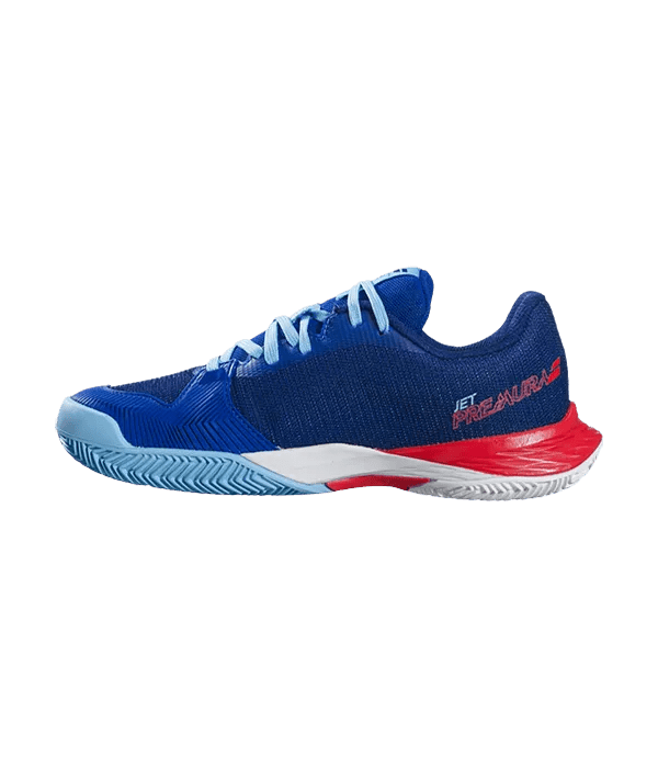 Padel Shoes Babolat Jet Premura 2 Junior Boy Blue/Poppy Red - Kings Dr