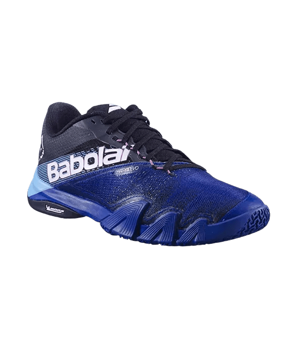 Padel Shoes Babolat Jet Premura 2 Lebron Black/Mazarine Blue 2025 - Kings Dr