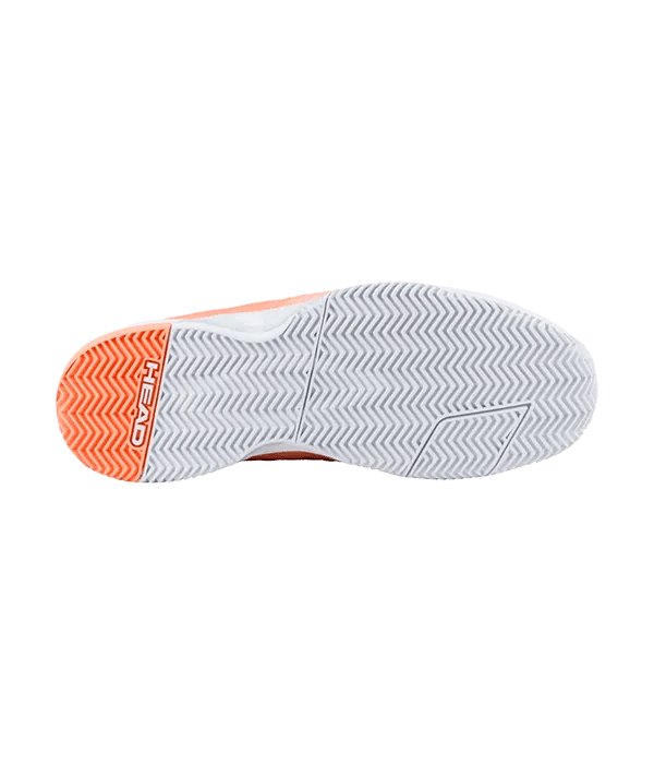 Padel Shoes HEAD Revolt Pro 4.5 Clay Mujer Coral/White 2025 - Kings Dr