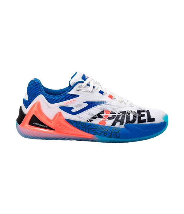 Padel Shoes Joma A1 Padel Blanco/Azul 2025 - Kings Dr