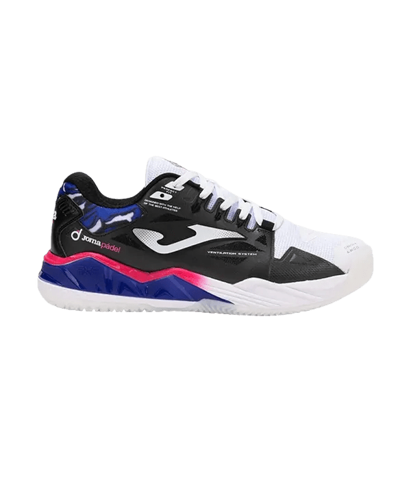 Padel Shoes Joma Spin Men 2531 White/Black - Kings Dr