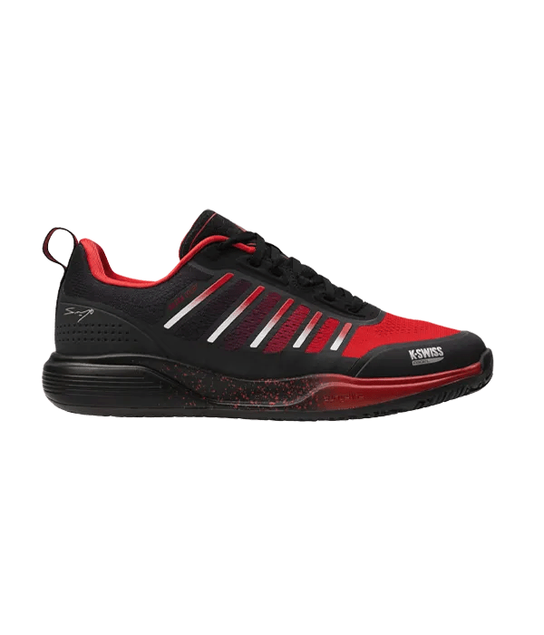 Padel Shoes K-Swiss Ultra Court Padel Black/Red 2025 Sanyo - Kings Dr