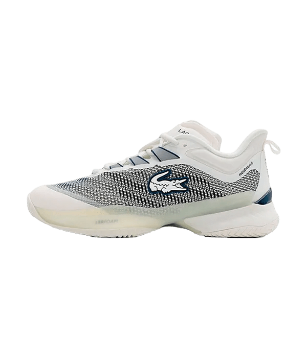 Padel Shoes Lacoste AG-LT23 Ultra White/Navy 2025 - Kings Dr