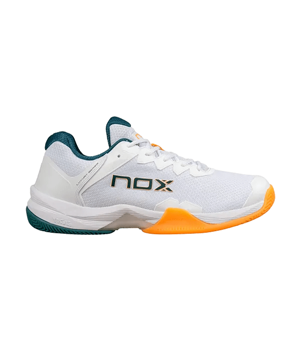 Padel Shoes NOX ML10 Hexa White/Apricot - Kings Dr