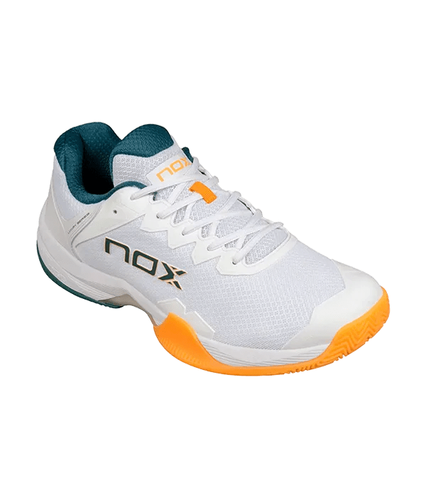 Padel Shoes NOX ML10 Hexa White/Apricot - Kings Dr