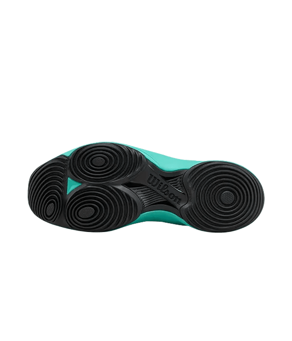 Padel Shoes Wilson Hurakn Lite White/Turquoise/Black Mujer 2025 - Kings Dr