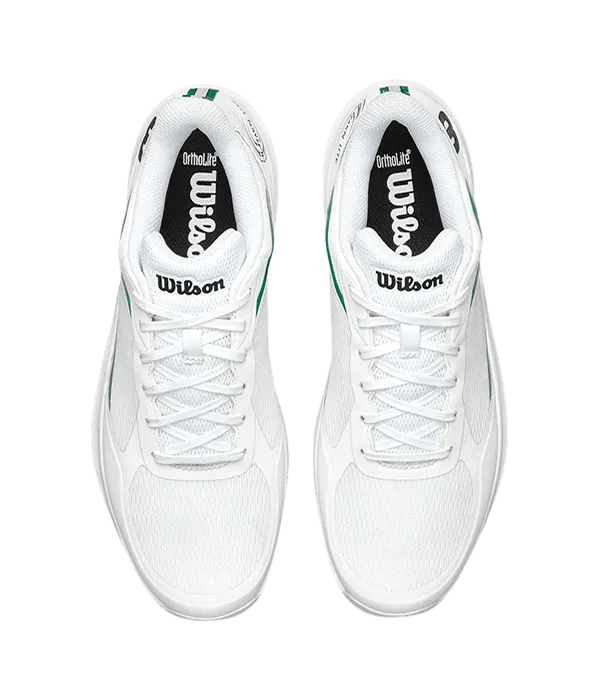 Padel Shoes Wilson Hurakn Lite White/White/Bosphorus 2025 - Kings Dr