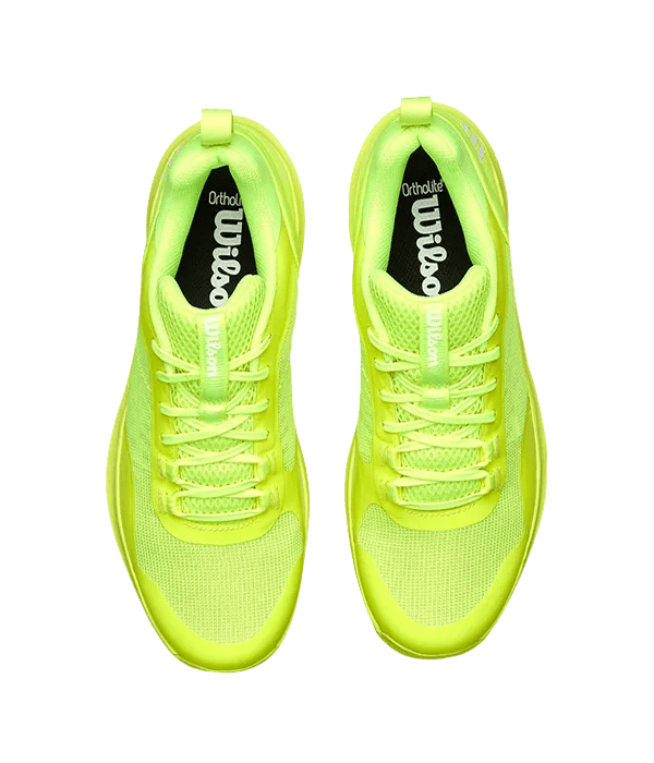 Padel Shoes Wilson Hurakn Pro V2 Safesy Yellow/White/Safety Yellow 2025 - Kings Dr