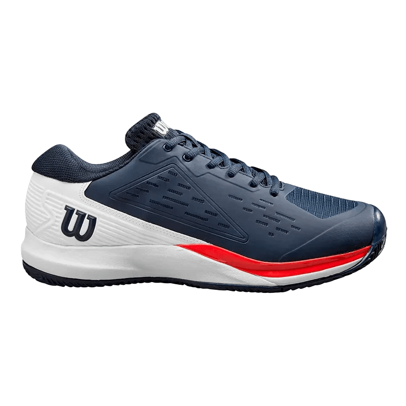 Padel Shoes Wilson Rush Pro Ace Navy Blazer/White/Wilson Red 2025 - Kings Dr