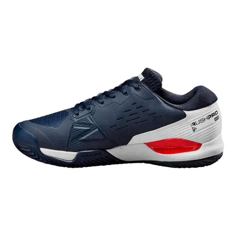 Padel Shoes Wilson Rush Pro Ace Navy Blazer/White/Wilson Red 2025 - Kings Dr