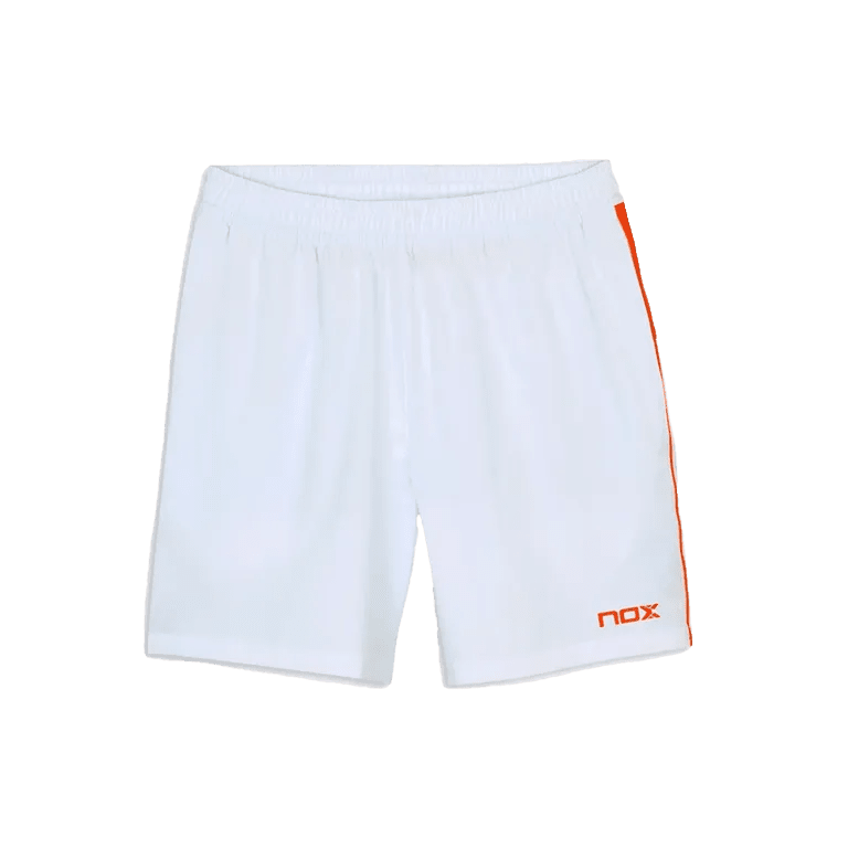 Pantalon Corto NOX Team Blanco/Naranja - Kings Dr