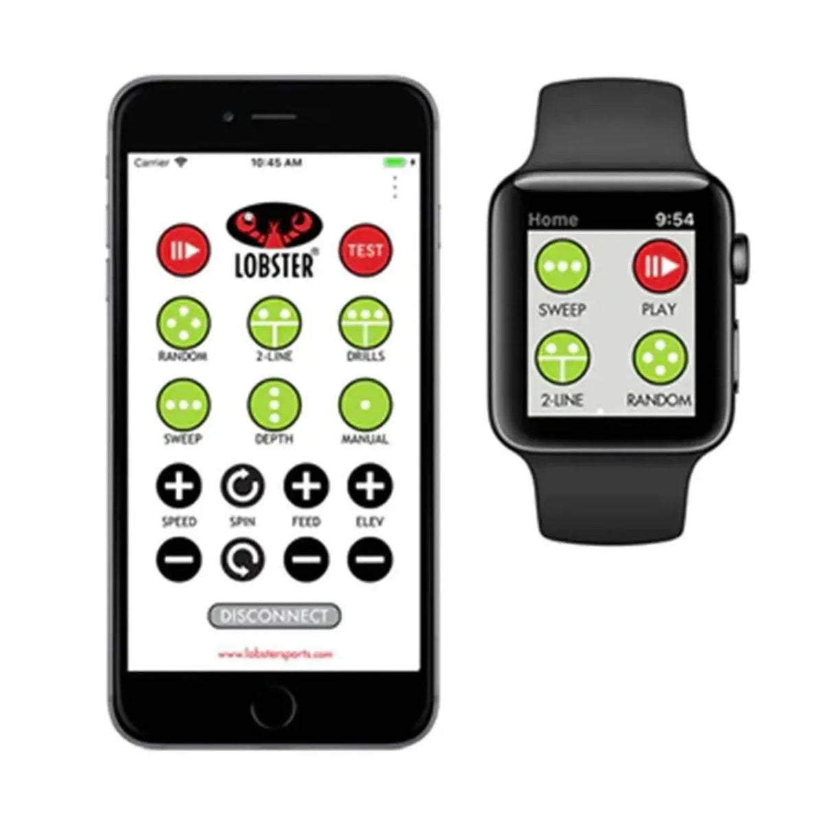 Pickle Champion with 20-Function Wi-Fi Remote Control for Pickleball Machine - Kings Dr
