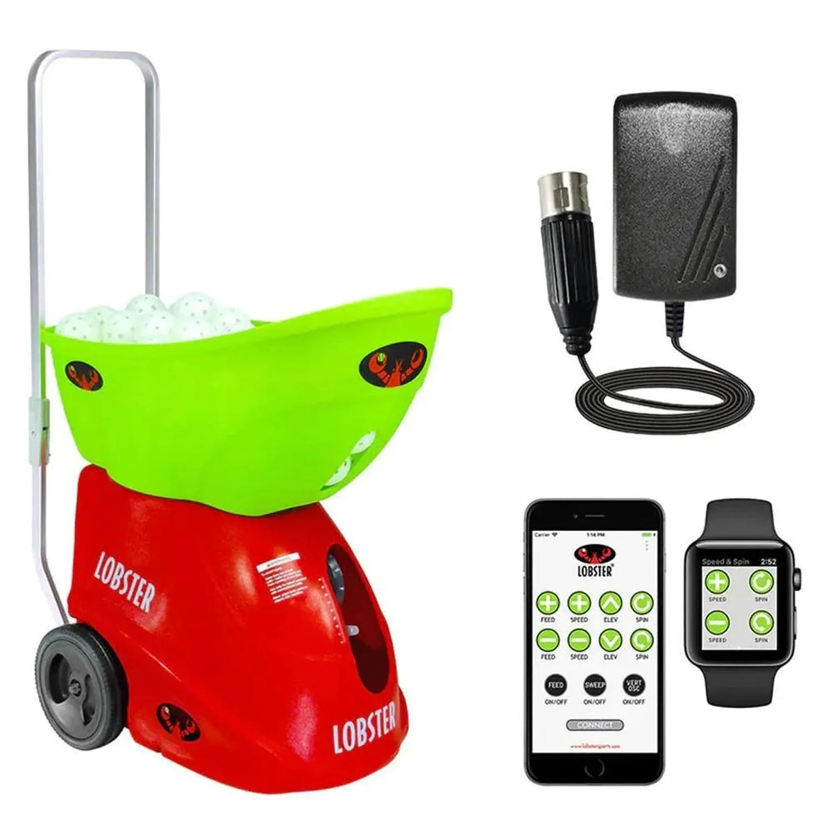 Pickle Two with 10-Function Wi-Fi Remote Control for Apple Ball Machine - Kings Dr