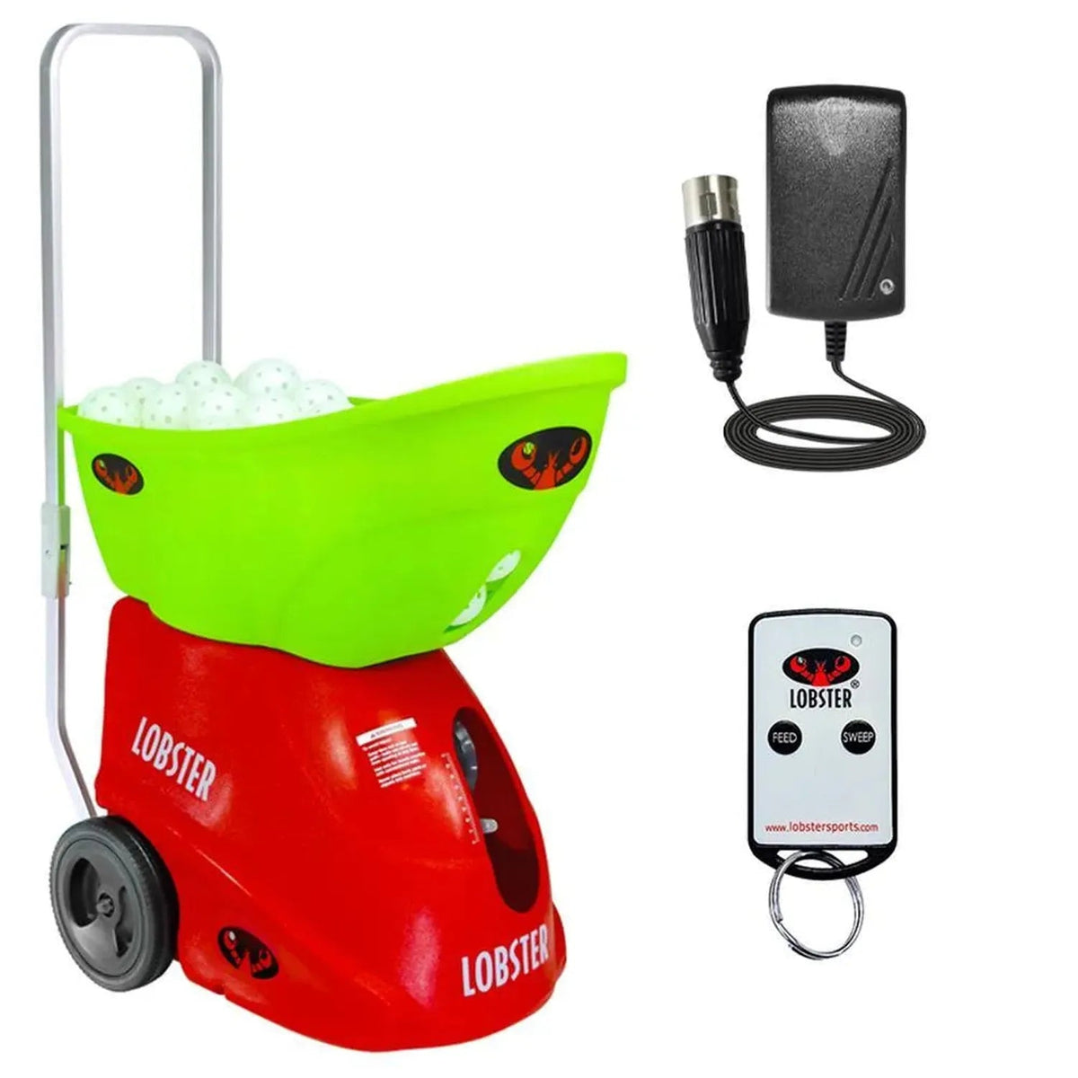 Pickle with 2-Function Remote Control Pickleball Machine - Kings Dr