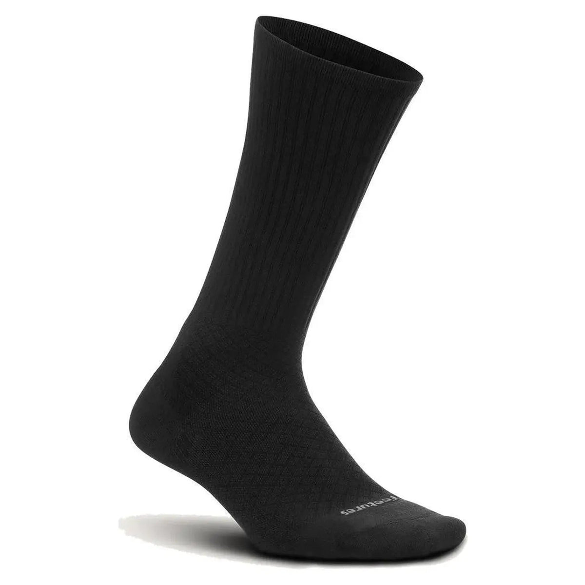 Plantar Fasciitis Relief Cushion Crew Socks Black - Kings Dr