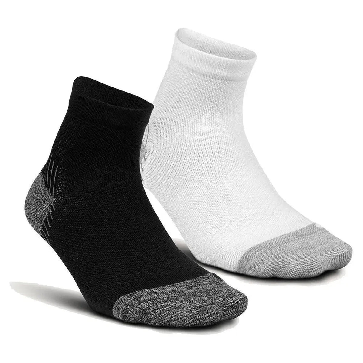 Plantar Fasciitis Relief Light Cushion Quarter Socks - Kings Dr