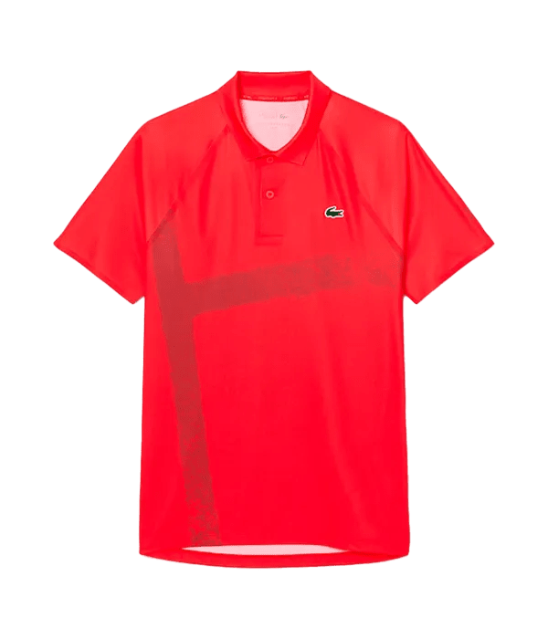 Polo Lacoste Novak Djokovic Rojo 2025 - Kings Dr