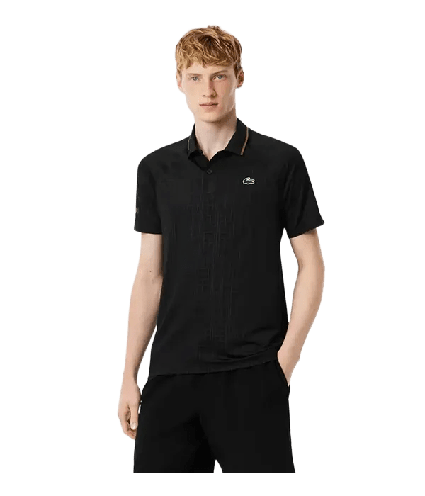 Polo Lacoste x Novak Djokovic Negro 2025 - Kings Dr