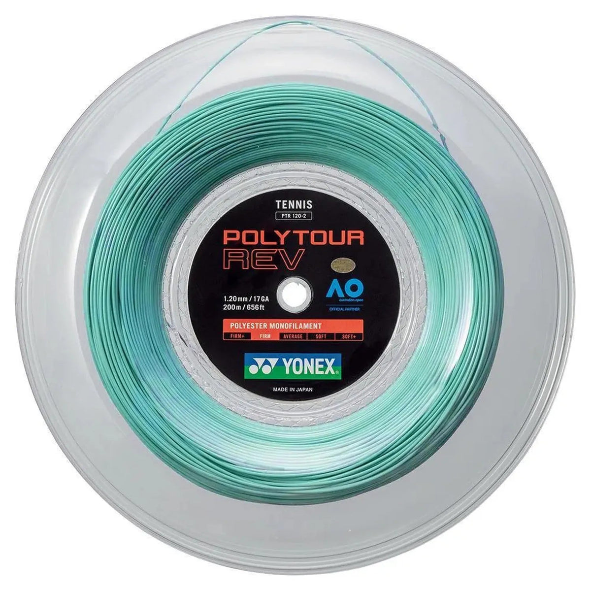 POLYTOUR REV Tennis Reel Mint - Kings Dr