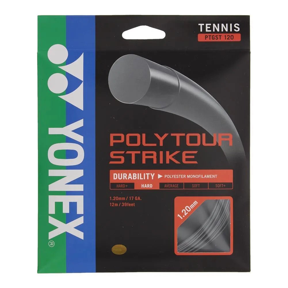 POLYTOUR STRIKE Tennis String Iron Gray - Kings Dr