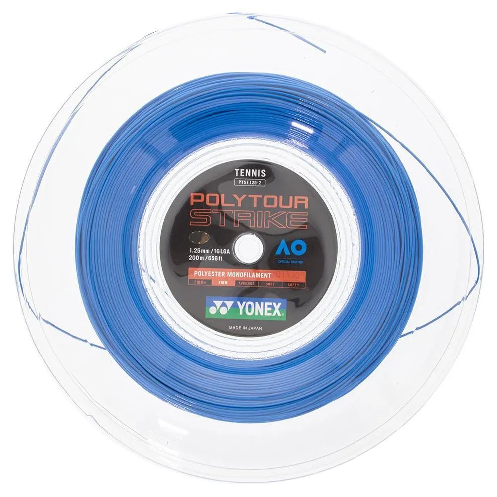 POLYTOUR STRIKE Tennis String Reel Blue - Kings Dr
