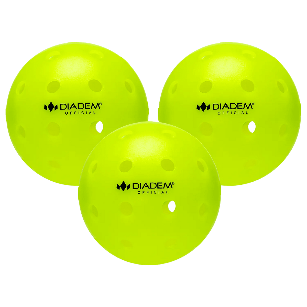 Power 3 Pack Pickleball Balls Neon - Kings Dr