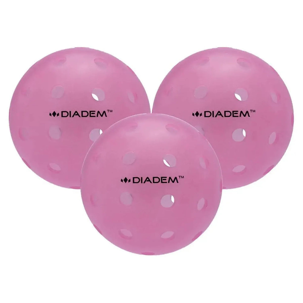 Power 3 Pack Pickleball Balls Pink - Kings Dr