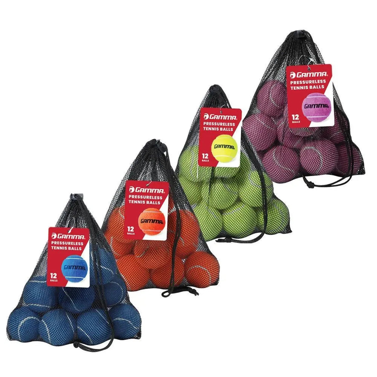 Pressureless Tennis Balls 12pk - Kings Dr