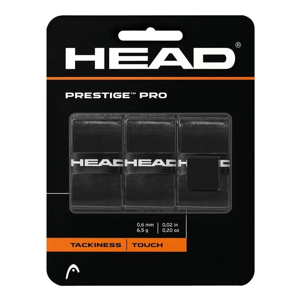 Prestige Pro Overgrips Black - Kings Dr