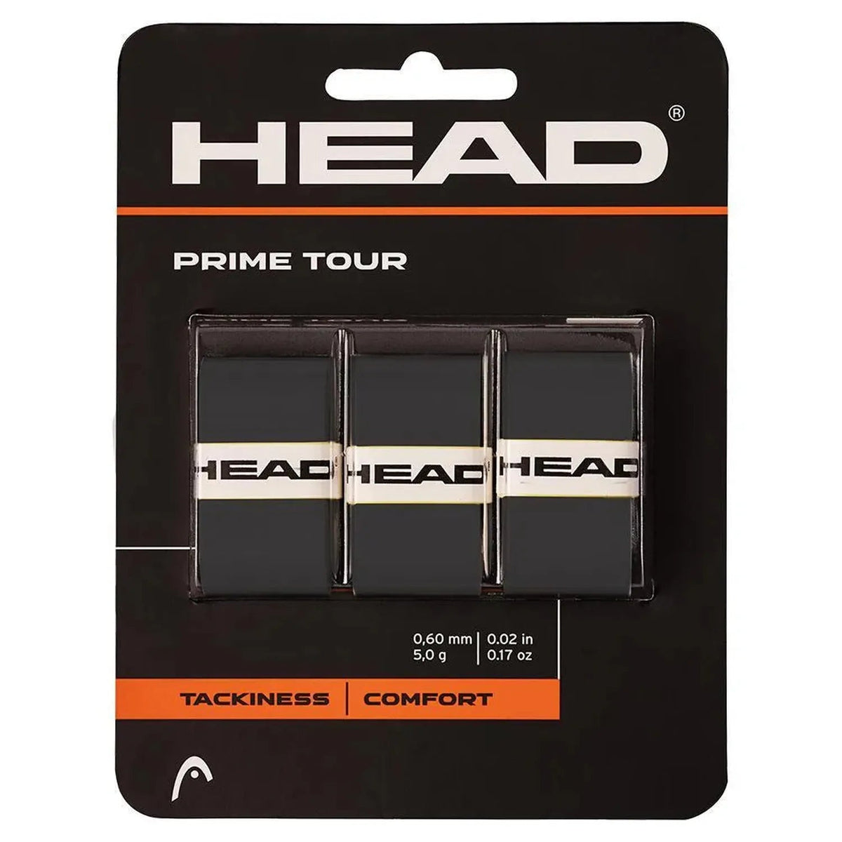 Prime Tour Tennis Overgrip 3-Pack Black - Kings Dr