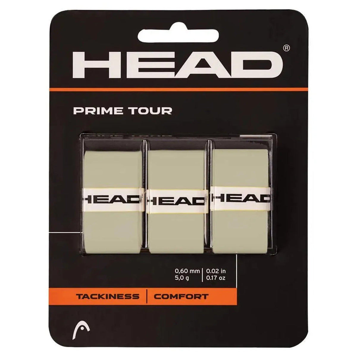 Prime Tour Tennis Overgrip 3-Pack Grey - Kings Dr