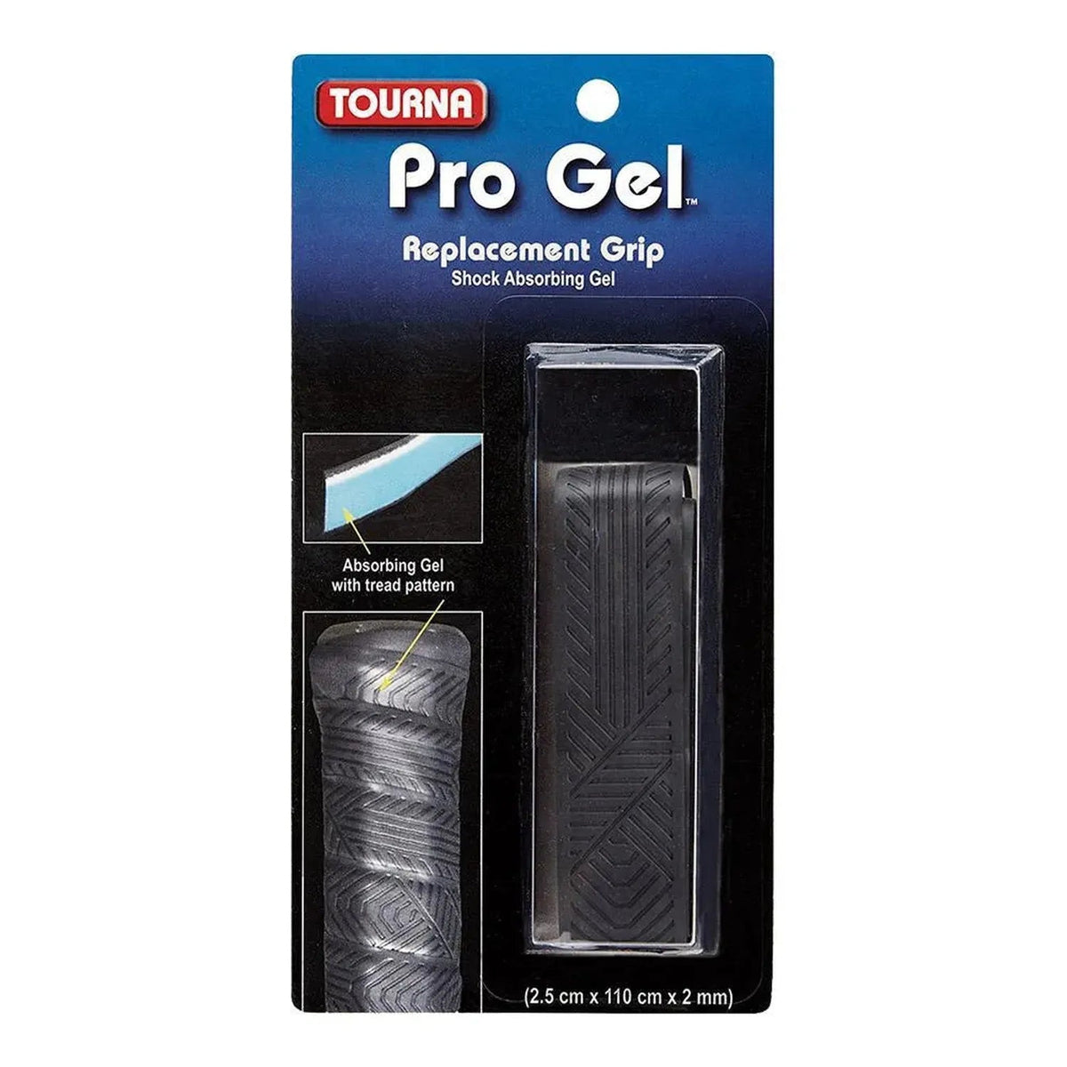Pro Gel Replacement Tennis Grip Black - Kings Dr