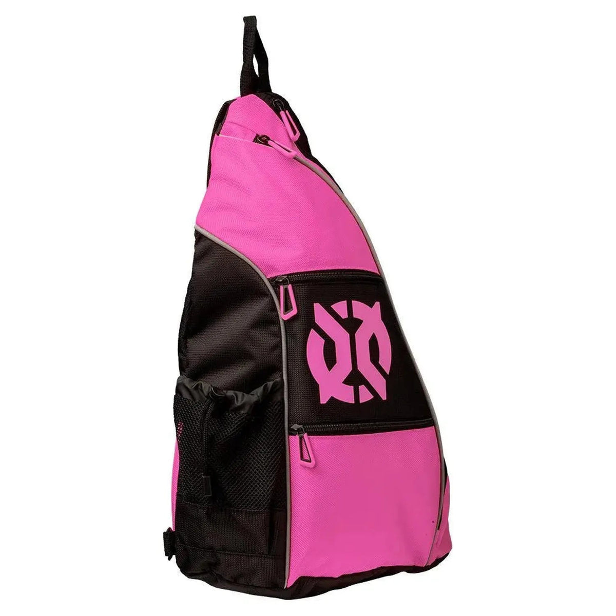 Pro Pickleball Sling Bag Pink and Black - Kings Dr