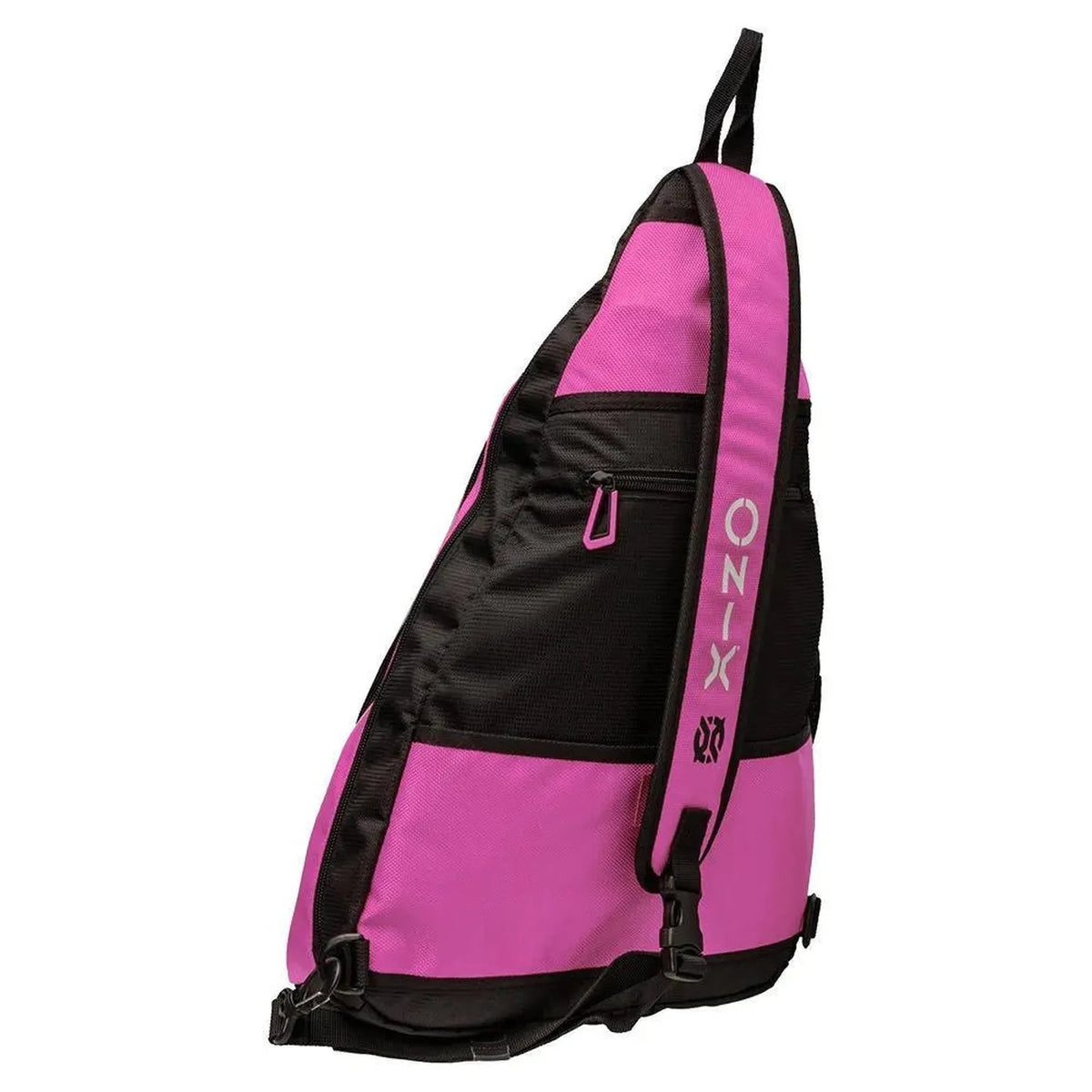 Pro Pickleball Sling Bag Pink and Black - Kings Dr