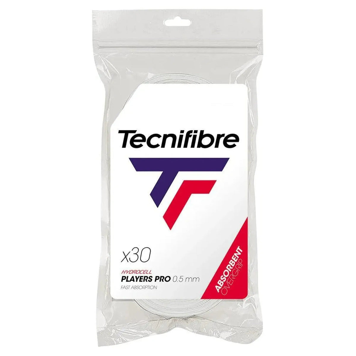 Pro Players Tennis Overgrip 30 Pack White - Kings Dr