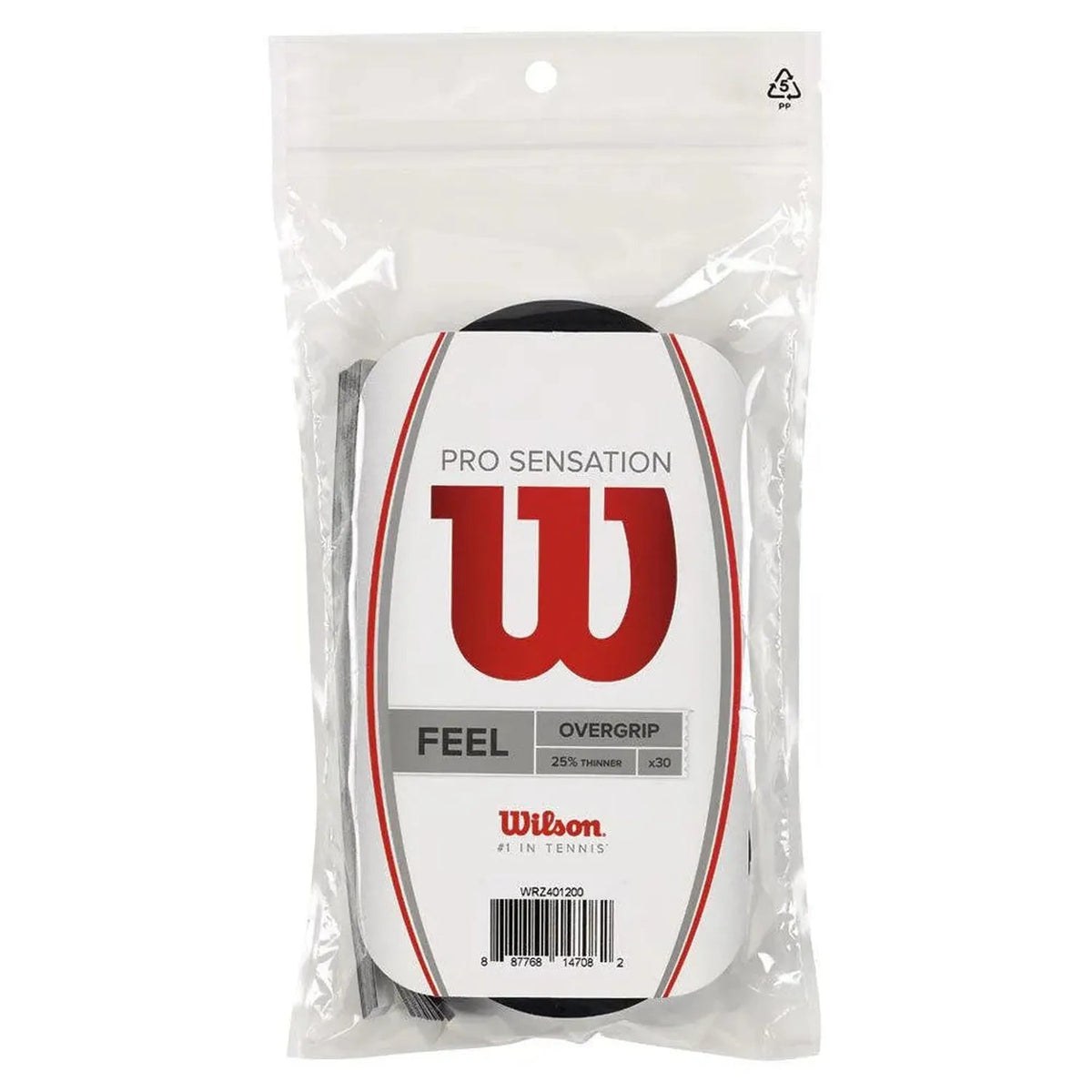 Pro Sensation 30 Pack Tennis Overgrip Black - Kings Dr