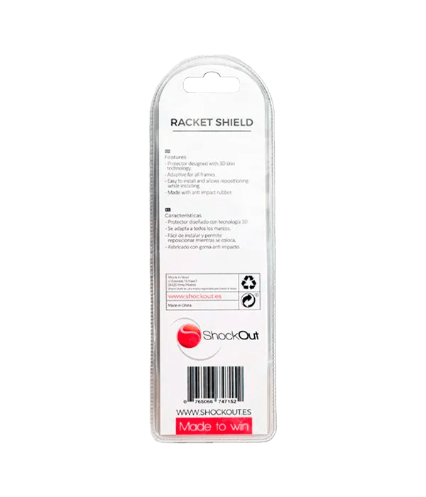 Protector ShockOut ShockSkin Picas Transparente - Kings Dr