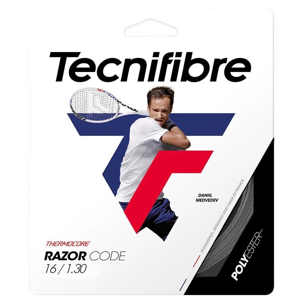 Razor Code 1.30MM/16G Tennis String Carbon - Kings Dr
